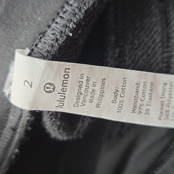 Lululemon Women's Cotton Loop Back Jogger - Picture 6 of 16